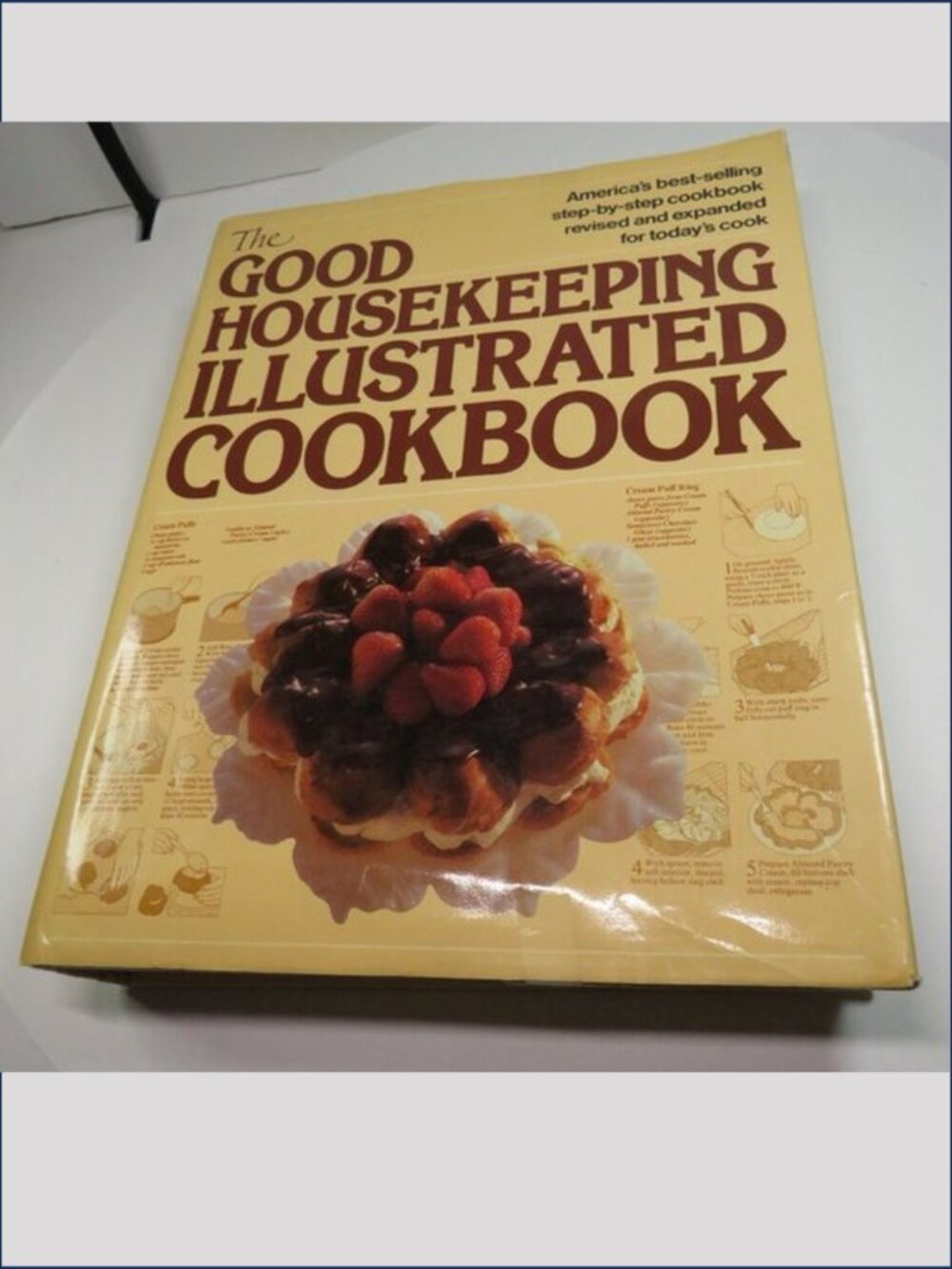 Good housekeeping illustrated cookbook 1989 hardback with jacket